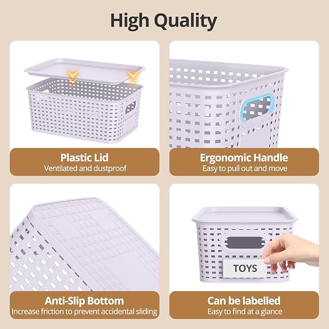 ZFTMRR Plastic Storage Basket - Image 6