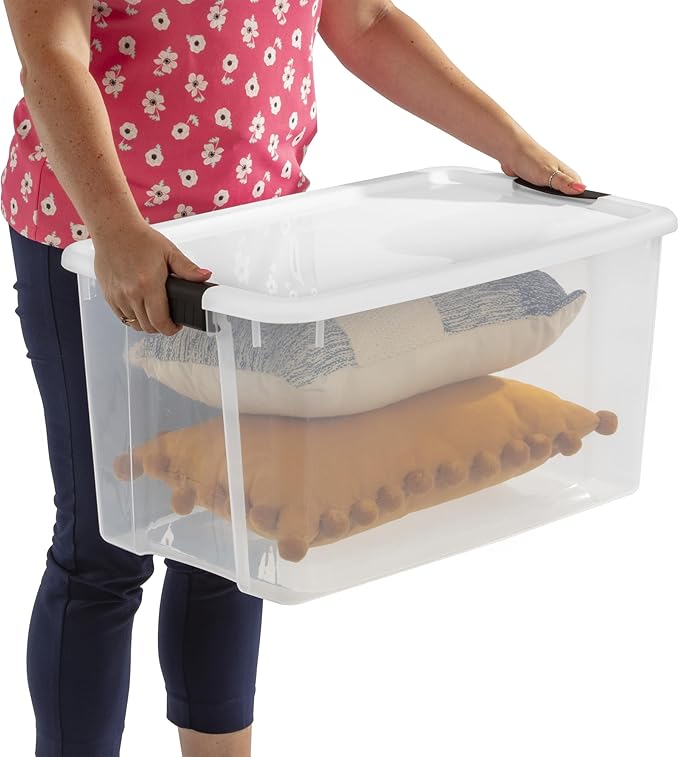Sterilite 8 Pack Ultra Latching Box, Storage Bins - Image 9