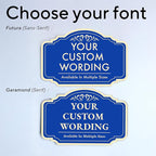 Custom Decorative Outdoor Metal Sign, Personalized Aluminum Driveway Sign - Image 9