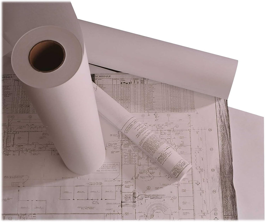 Staples Wide Format Engineering Paper, Matte, 36" x 500', 2/Carton (26657)