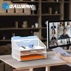 GAWERK Letter Tray Organizer, Mesh Desk File Organizer - Image 6