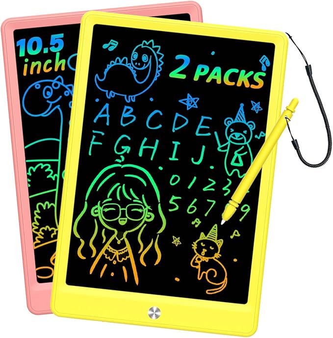 BUKEBU LCD Writing Tablet Doodle Board, Colorful Drawing Pad, Electronic by BUKEBU