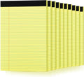 Aidunmis 10 Pack Yellow Legal Pads 8.5 x 11 College Ruled Note Pads Lined by Aidunmis