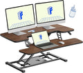 FLEXISPOT Standing Desk Converter 36in Sit to Stand up Riser Height Adjustable by FlexiSpot