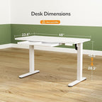 INNOVAR Glass Standing Desk - Image 3