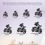 Custom Motorcycle Metal Sign Personalized Biker Name Sign Motorcycle Wall Art - Image 7