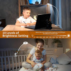 iZELL Reading Light, USB Clamp Lamp - Image 3