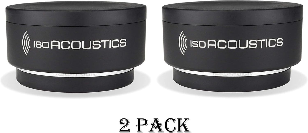 IsoAcoustics Iso-Puck Series Acoustic Isolators (Iso-Puck, 20 lbs max/Unit, 2...