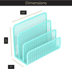 BLU MONACO Aqua Metal Mesh Letter Sorter - Image 6