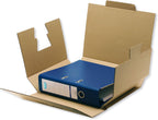 Elba Tric System 83530 Shipping Box for Files with Spine Width up to 8 cm with Address Field Pack of 20 Natural Brown