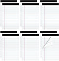 Thboxes 12 Pack Legal Pad 5x8, 360 Sheets Small Note Pad College Ruled Writing by Thboxes