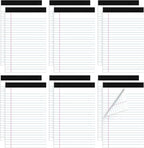 Thboxes 12 Pack Legal Pad 5x8, 360 Sheets Small Note Pad College Ruled Writing by Thboxes