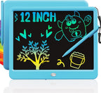 TEKFUN LCD Writing Tablet for Kids Boys Toys, 12 Inch Erasable Doodle Board