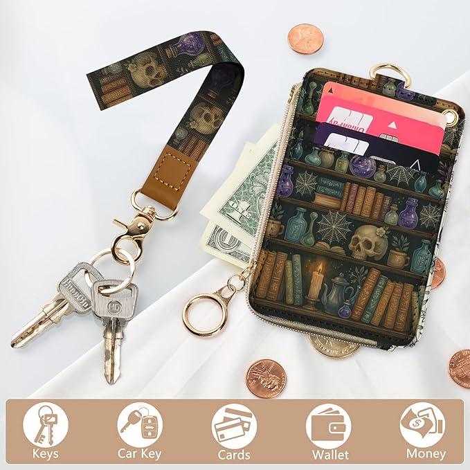 bolimoss Bookshelf Lanyard Wallet - Image 6