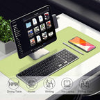Large Desk Pad 47.2" x 17", Leather Desk Mat Protector, Non-Slip PU Leather - Image 5