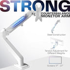 VIVO Heavy Duty Single Monitor Tension Arm - Image 3