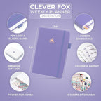 Clever Fox Planner 2nd Edition – Colorful Weekly & Monthly Goal Planner - Image 2