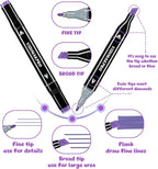 VIDIMAKPRO Alcohol Markers 168 Colors - Image 6
