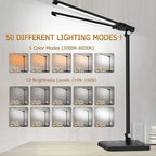 CHARYJOD Dimmable LED Desk Lamp - Image 5