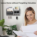 Lwenki Mail and Key Holder – Wall Mount Key Hanger - Image 4
