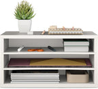 Ballucci Paper Organizer, 3-Tier Stackable Wood Desk Organizer, Document File - Image 9
