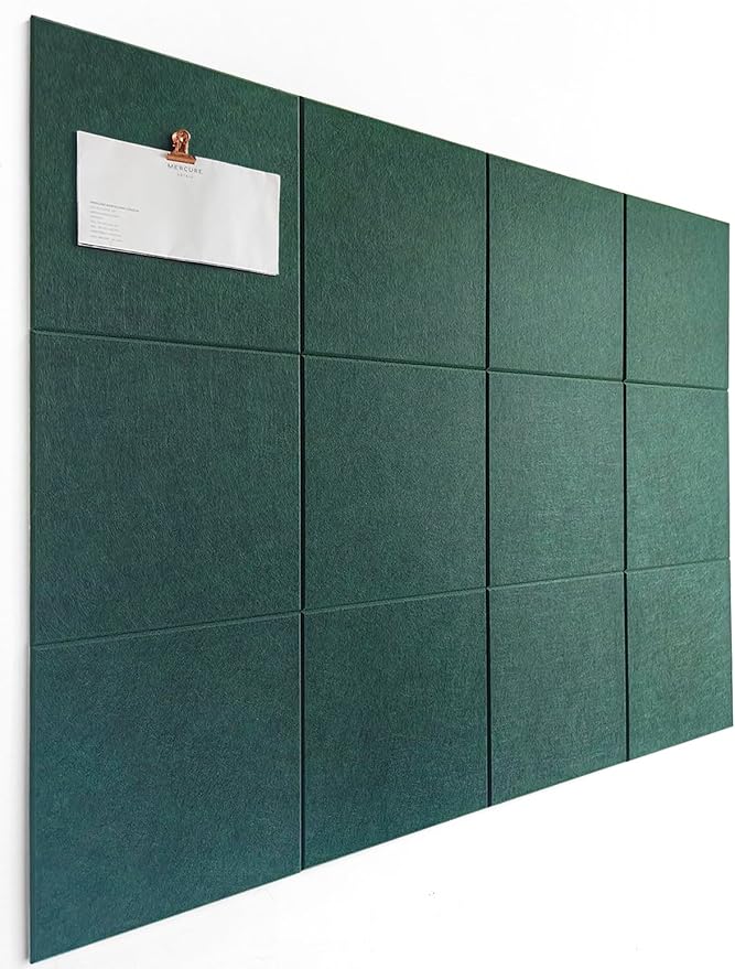DECORITA Green Bulletin Board | Large Cork Boards Alternative by DesignerManufacturerofInnovativeBulletinBoardSolutionsforHomeOffice