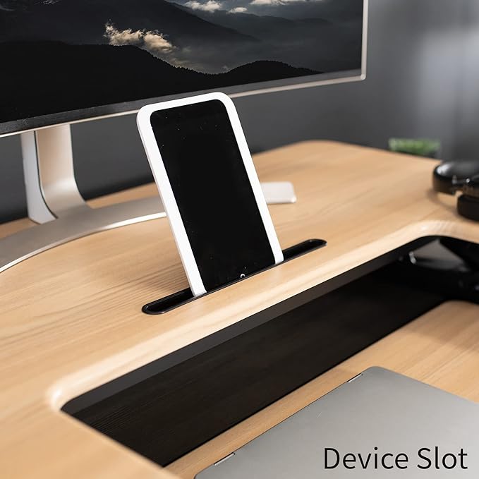 VIVO 42 inch Height Adjustable Stand Up Desk Converter, V Series, Quick Sit to - Image 8