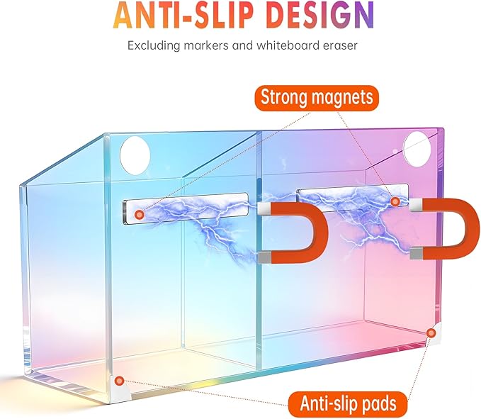 BEYGORM Magnetic Dry Erase Marker Holder - Image 3