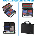ENGPOW Accordion File Organizer, Fireproof Expanding File Folder - Image 4