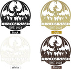 Dyoart Personalized Dragons Metal Signs - Image 9
