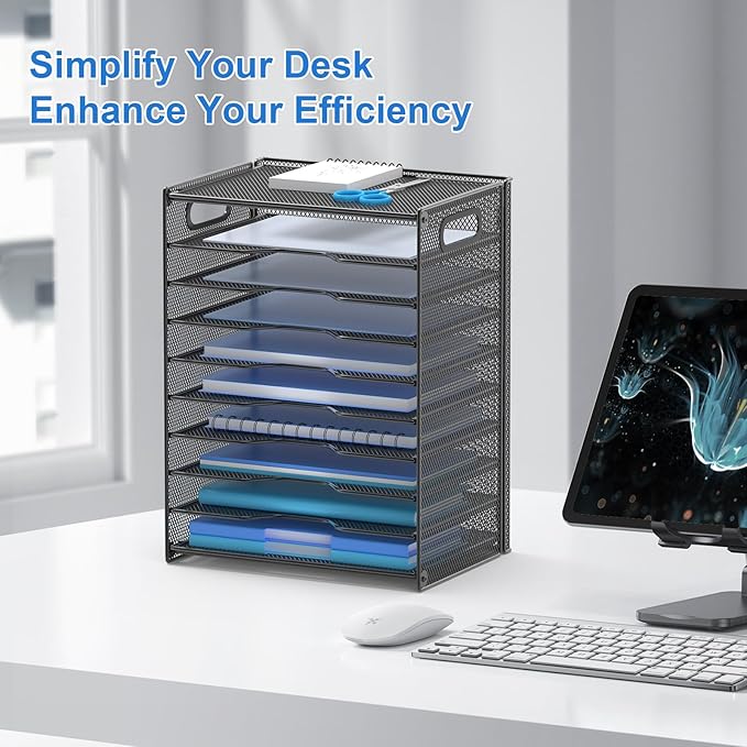 OUTWOLF 10 Tier Paper Organizer - Image 2