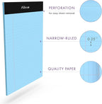 Alitte Colored Legal Notepads 5x8, No Ink Bleeding - Image 2