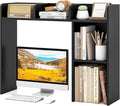 Tangkula Desktop Bookshelf, Countertop Storage Hutch by TANGKULA