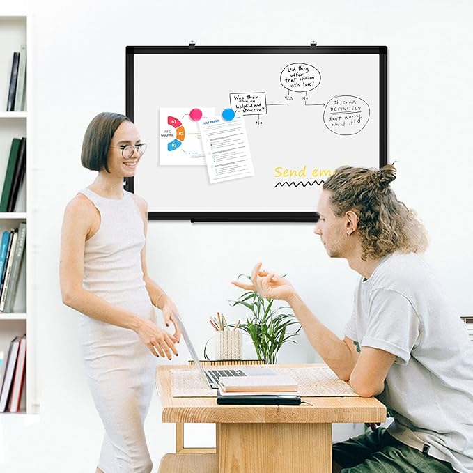 AMUSIGHT Double-Sided Magnetic Whiteboard - Image 8