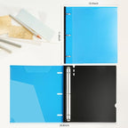 WOT I 12-Pack Telescoping 3 Ring Binder, Expandable Flexible Binder - Image 6