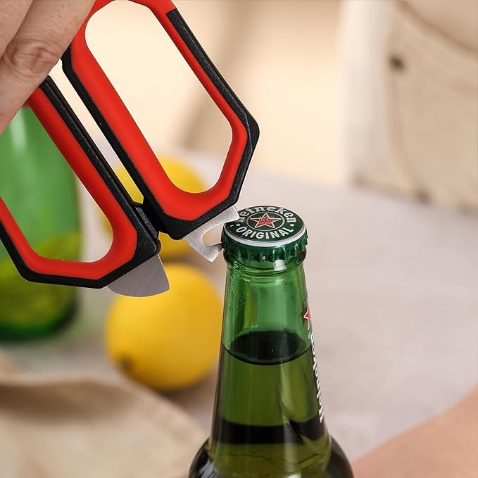 LIVINGO Kitchen Scissors Set All Purpose - Image 6