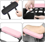 MOSISO Chair Armrest Pads, Memory Foam Home/Office Chair Arm Rest Covers Comfy - Image 3