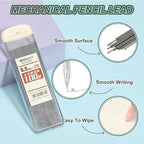PATIKIL 300Pcs 2B Mechanical Pencil Lead, 0.5mm Black Lead Refill Break - Image 3