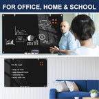 TSJ OFFICE Glass Dry-Erase Board - Image 3