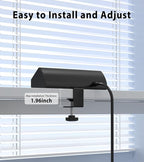 45W Fast Charging Station, Desk Clamp Power Strip, 4 PD USB-C Ports, 5 AC - Image 6