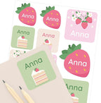 Large Name Labels for Kids by Teddylabels