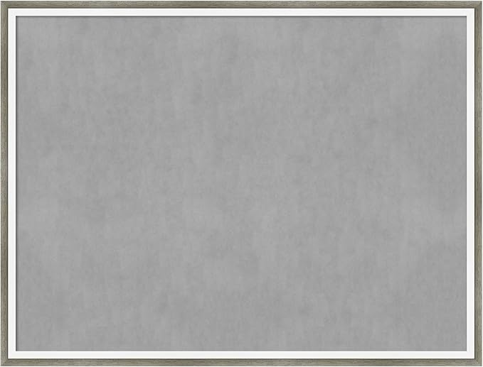 Amanti Art Silver Framed Magnetic Board 19x25 Medium Vision Board by AmantiArt