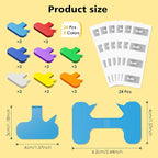 SummerBrite 24-Pack Smart NFC Cable Labels - Image 2