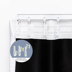 20 PCS Plastic Curtain Hooks Adjustable Pinch Pleat Curtain Clips Room Divider - Image 4