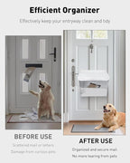 Uniclife White Mail Slot Catcher - Image 3