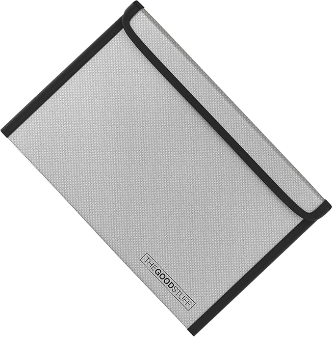 Fireproof Document Bag Envelope Size: 8" x 5" Fireproof Cash Bags by TheGoodStuff