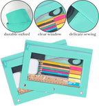 YoeeJob Pencil Pouch for 3 Ring Binder, Zipper Binder Pencil Pouches Bulk - Image 5