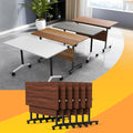 Conference Table Flip Top Mobile Conference Room Tables, Folding Conference by WYMHYZ