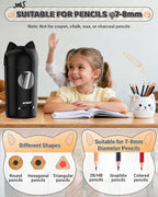 AFMAT Electric Pencil Sharpener, Fully Automatic Pencil Sharpener - Image 3