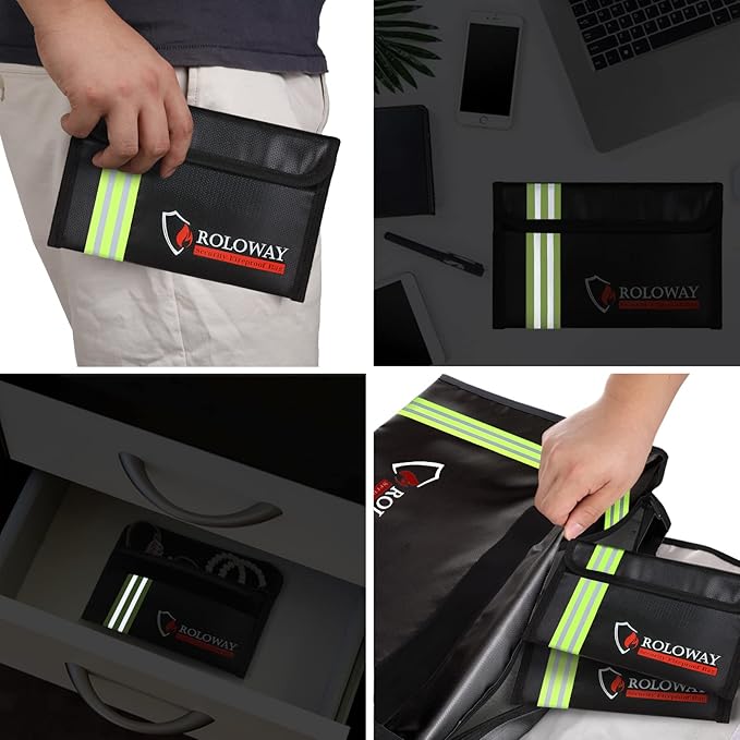 ROLOWAY Small Fireproof Bag - Image 6